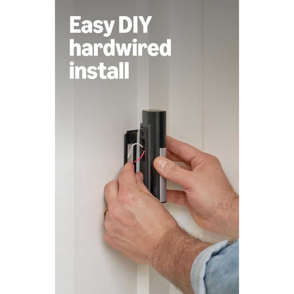Wired Doorbell Plus – 2K Night Vision Zoom Doorbell (Nickel Silver)