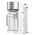 Countertop RO Water Filter, 3:1 Low Drain, TDS+Filter Life, No-Install Self-Cleaning